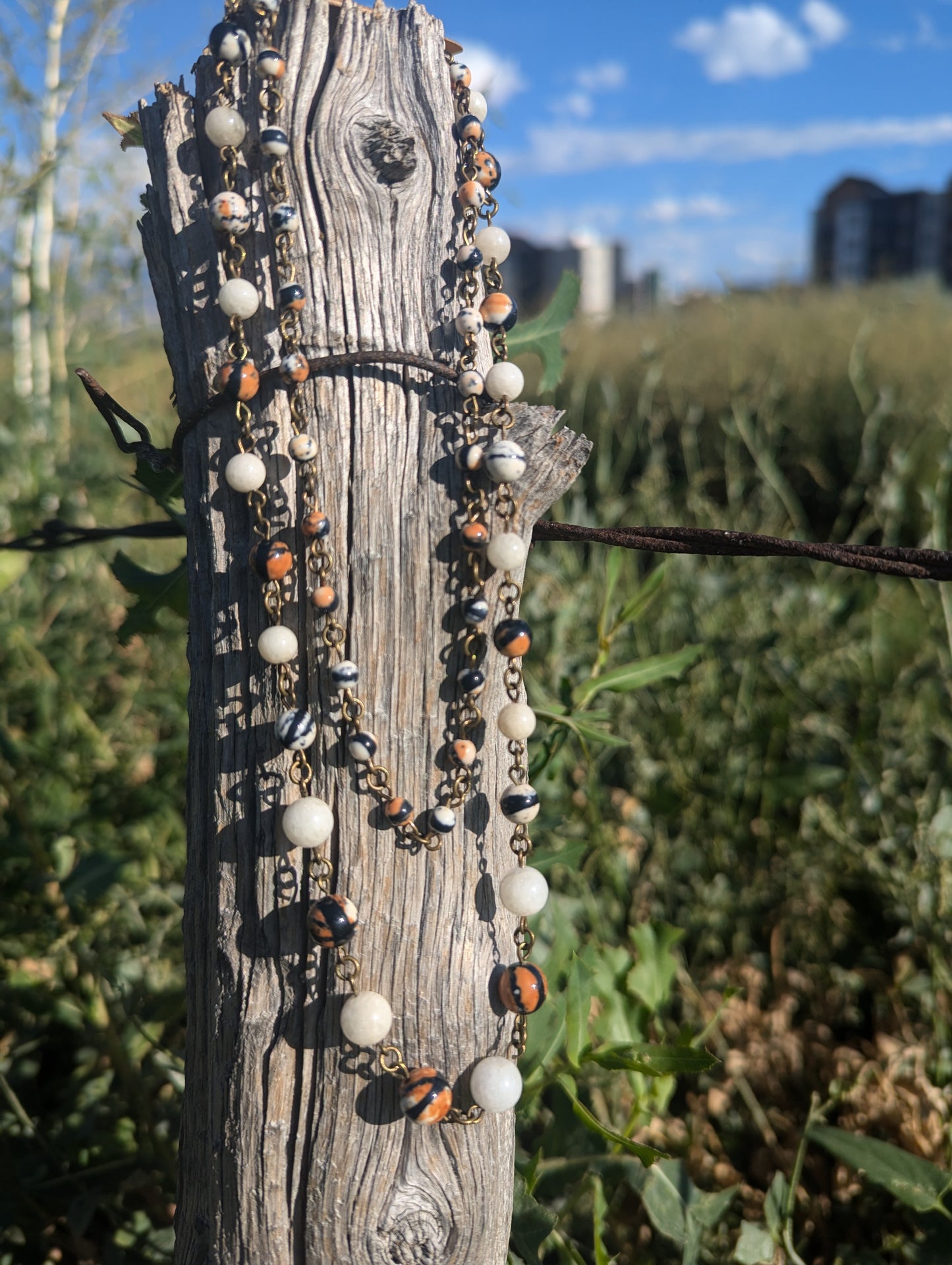 Earthy Two Tiered Necklace
