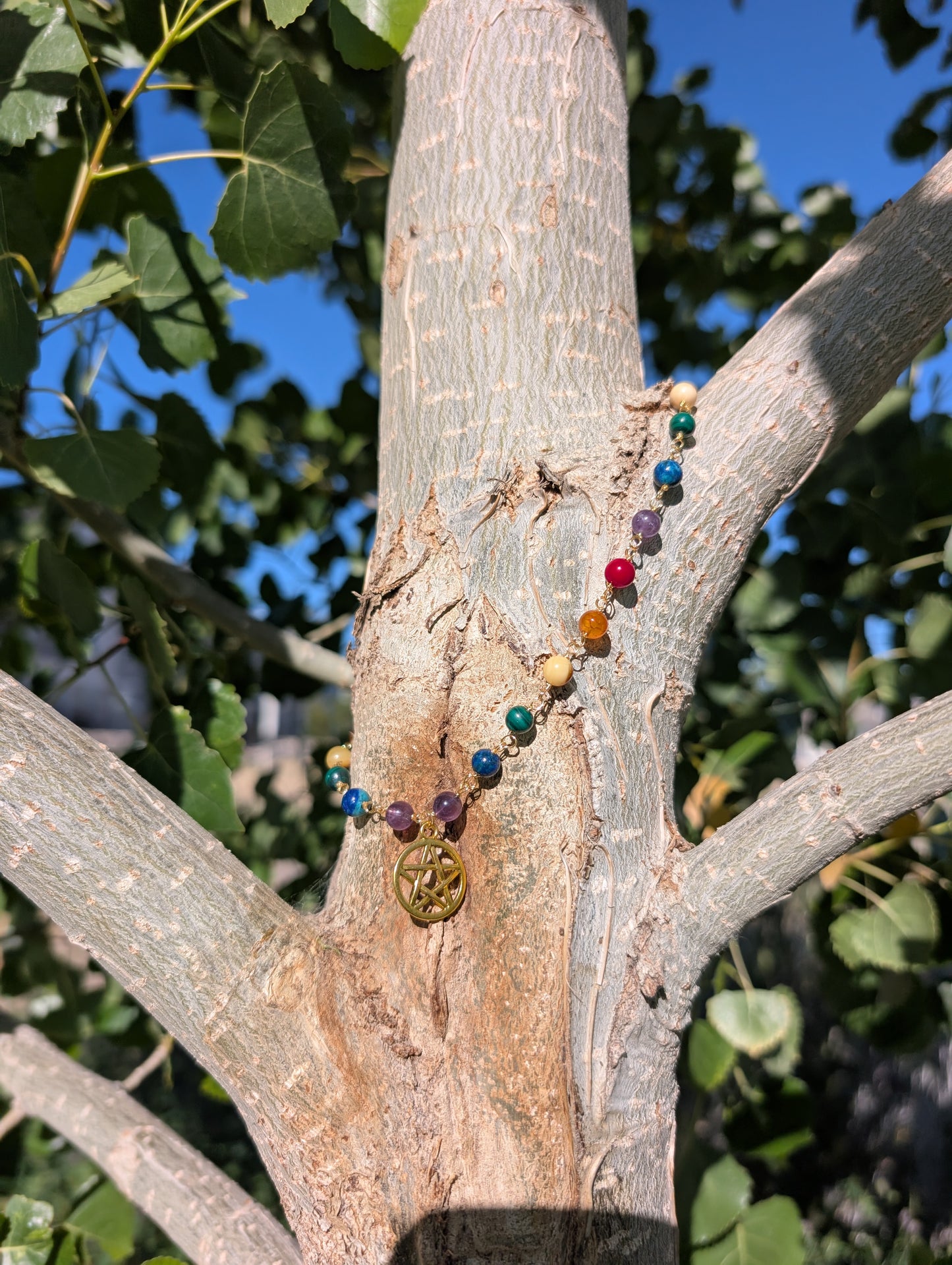 Pride Pentagram Choker