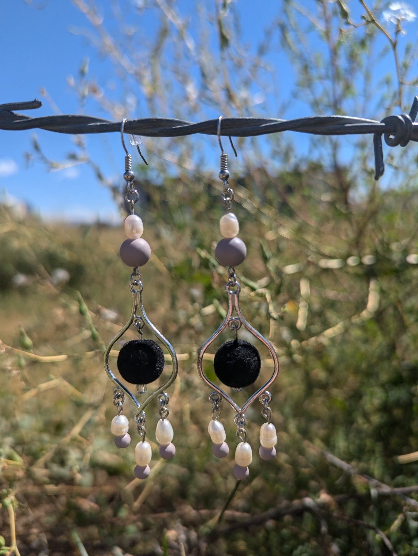Gothic Princess Chandelier Earrings