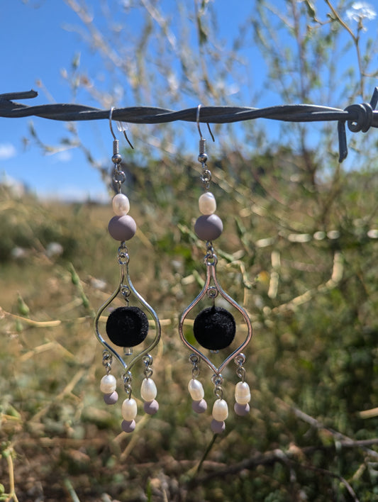 Gothic Princess Chandelier Earrings