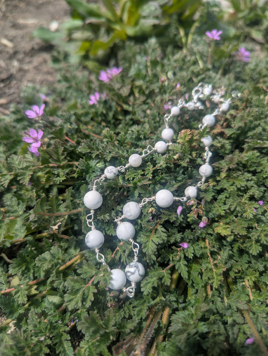 Heavenly Howlite Choker